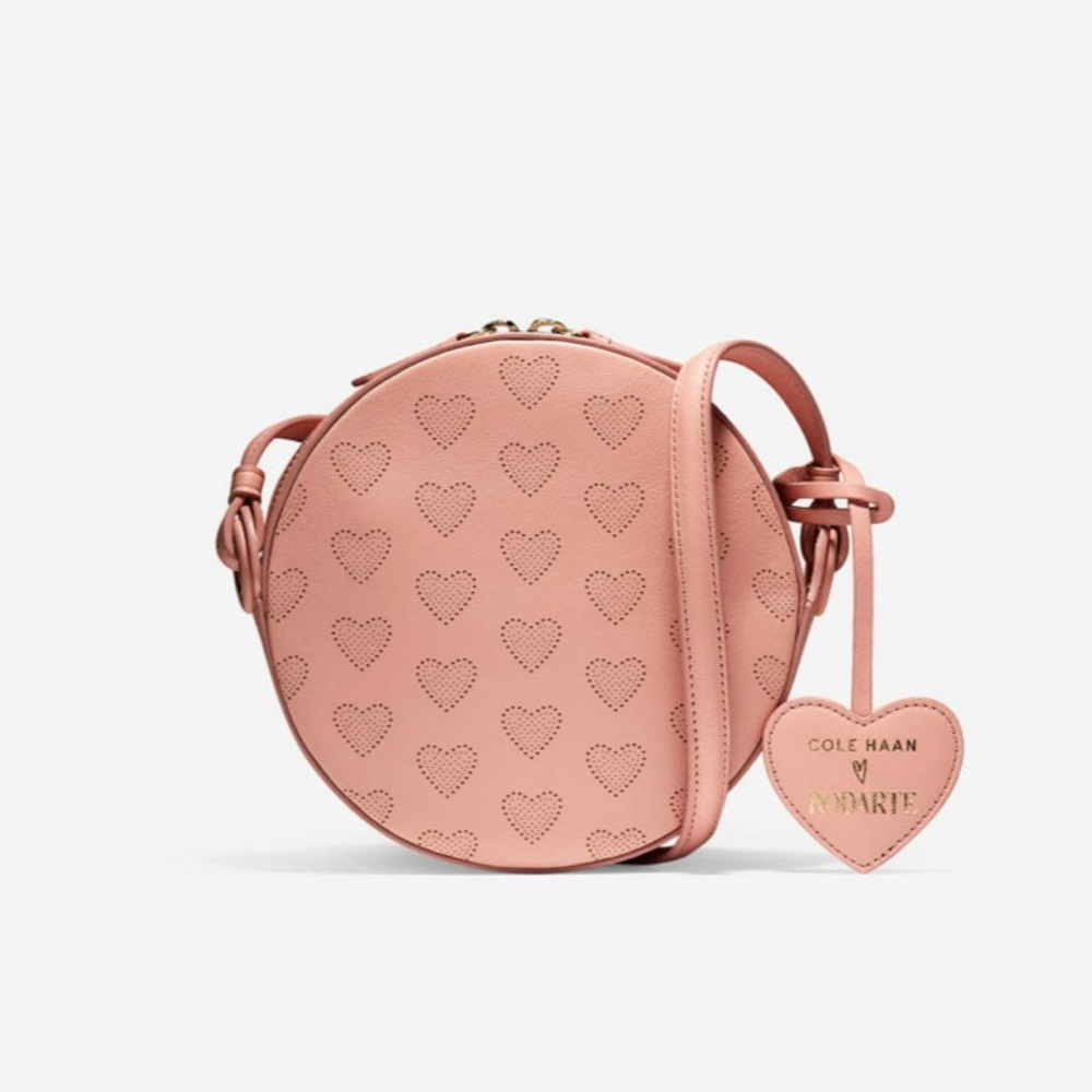 Cole Haan x Rodarte purse, light pink, leather
